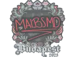 Sticker | malbsMd | Budapest 2025