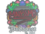 Sticker | malbsMd (Embroidered) | Budapest 2025