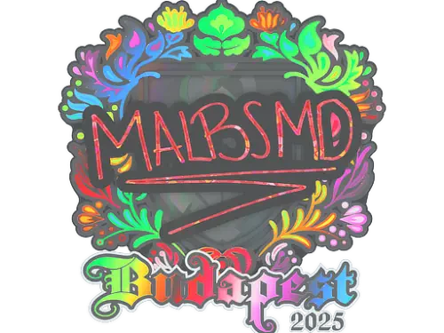 Sticker | malbsMd (Holo) | Budapest 2025 Sticker | malbsMd (Holo) | Budapest 2025