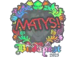 Sticker | MATYS (Holo) | Budapest 2025