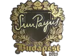 Sticker | SunPayus (Gold) | Budapest 2025