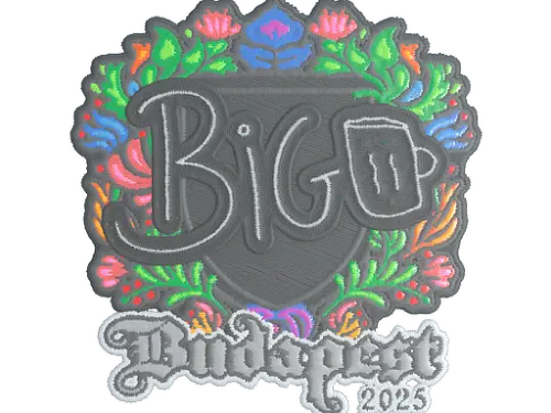 Sticker | biguzera (Embroidered) | Budapest 2025