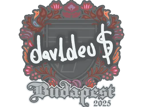 Sticker | dav1deuS | Budapest 2025