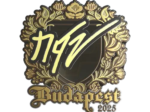 Sticker | NQZ (Gold) | Budapest 2025 Sticker | NQZ (Gold) | Budapest 2025