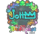 Sticker | jottAAA (Holo) | Budapest 2025
