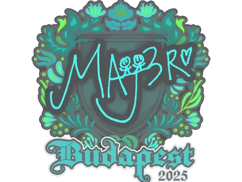 Sticker | MAJ3R | Budapest 2025