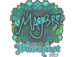 Sticker | MAJ3R | Budapest 2025