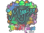 Sticker | MAJ3R (Holo) | Budapest 2025