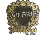Sticker | Wicadia (Gold) | Budapest 2025
