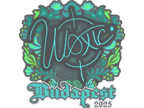 Sticker | woxic | Budapest 2025