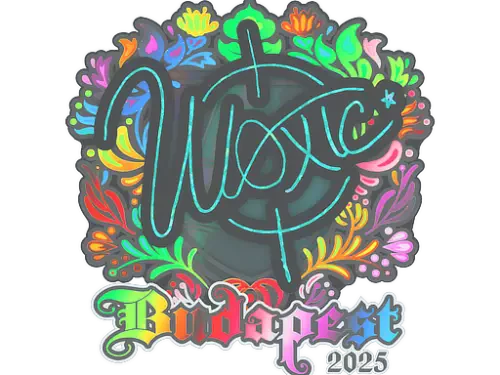 Sticker | woxic (Holo) | Budapest 2025