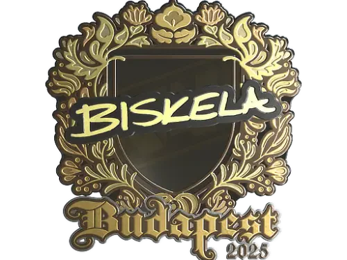 Sticker | Aleksib (Gold) | Budapest 2025 Sticker | Aleksib (Gold) | Budapest 2025