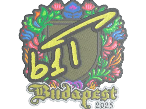 Sticker | b1t (Embroidered) | Budapest 2025 Sticker | b1t (Embroidered) | Budapest 2025