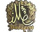 Sticker | iM (Gold) | Budapest 2025
