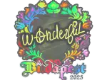 Sticker | w0nderful (Holo) | Budapest 2025
