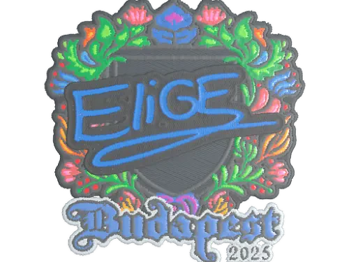 Sticker | EliGE (Embroidered) | Budapest 2025 Sticker | EliGE (Embroidered) | Budapest 2025