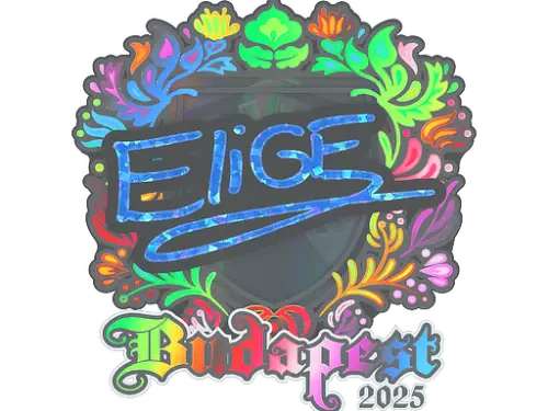 Sticker | EliGE (Holo) | Budapest 2025 Sticker | EliGE (Holo) | Budapest 2025