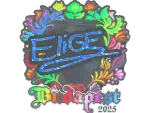 Sticker | EliGE (Holo) | Budapest 2025