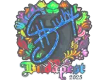 Sticker | siuhy (Holo) | Budapest 2025