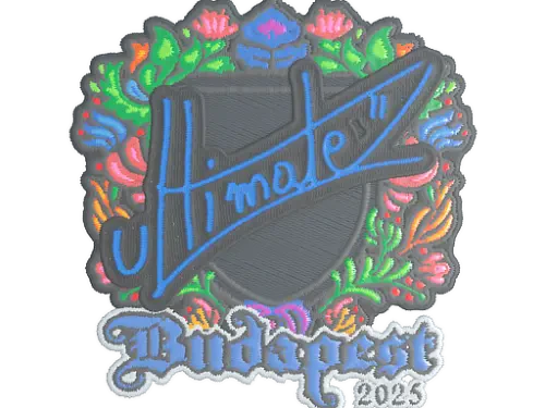 Sticker | ultimate (Embroidered) | Budapest 2025 Sticker | ultimate (Embroidered) | Budapest 2025