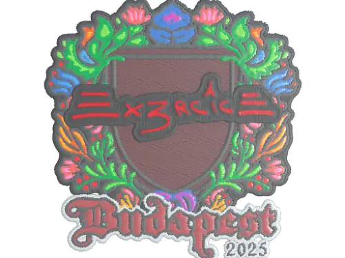 Sticker | Ex3rcice (Embroidered) | Budapest 2025