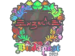 Sticker | Ex3rcice (Holo) | Budapest 2025