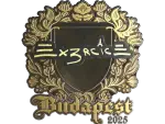 Sticker | Ex3rcice (Gold) | Budapest 2025