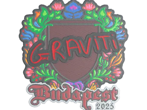 Sticker | Graviti (Embroidered) | Budapest 2025