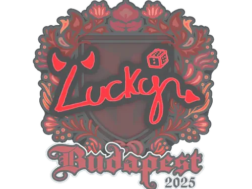 Sticker | Lucky | Budapest 2025 Sticker | Lucky | Budapest 2025