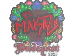 Sticker | Maka (Embroidered) | Budapest 2025