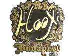 Sticker | HooXi (Gold) | Budapest 2025