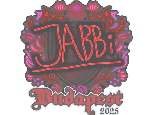 Sticker | jabbi | Budapest 2025
