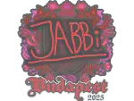 Sticker | jabbi | Budapest 2025