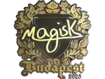Sticker | Magisk (Gold) | Budapest 2025