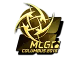Sticker | Ninjas in Pyjamas (Gold) | MLG Columbus 2016