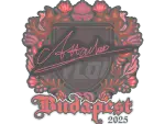 Sticker | Attacker | Budapest 2025