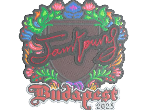 Sticker | JamYoung (Embroidered) | Budapest 2025