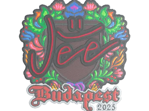 Sticker | Jee (Embroidered) | Budapest 2025 Sticker | Jee (Embroidered) | Budapest 2025