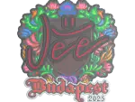 Sticker | Jee (Embroidered) | Budapest 2025