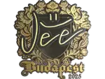 Sticker | Jee (Gold) | Budapest 2025