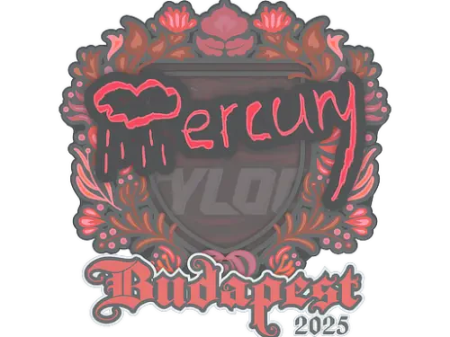 Sticker | Mercury | Budapest 2025 Sticker | Mercury | Budapest 2025