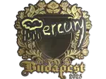 Sticker | Mercury (Gold) | Budapest 2025