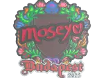 Sticker | Moseyuh (Embroidered) | Budapest 2025