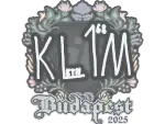 Sticker | kl1m | Budapest 2025