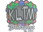 Sticker | kl1m (Embroidered) | Budapest 2025