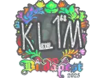 Sticker | kl1m (Holo) | Budapest 2025