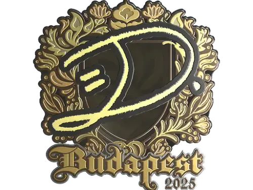Sticker | dumau (Gold) | Budapest 2025 Sticker | dumau (Gold) | Budapest 2025