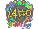 Sticker | latto (Holo) | Budapest 2025