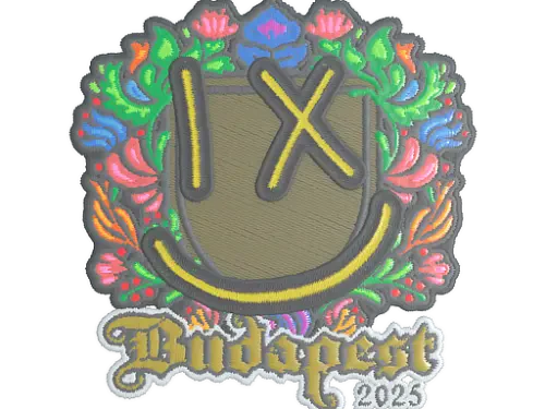 Sticker | lux (Embroidered) | Budapest 2025 Sticker | lux (Embroidered) | Budapest 2025