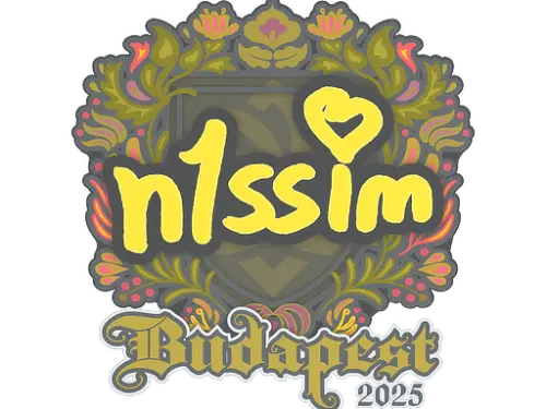 Sticker | n1ssim | Budapest 2025